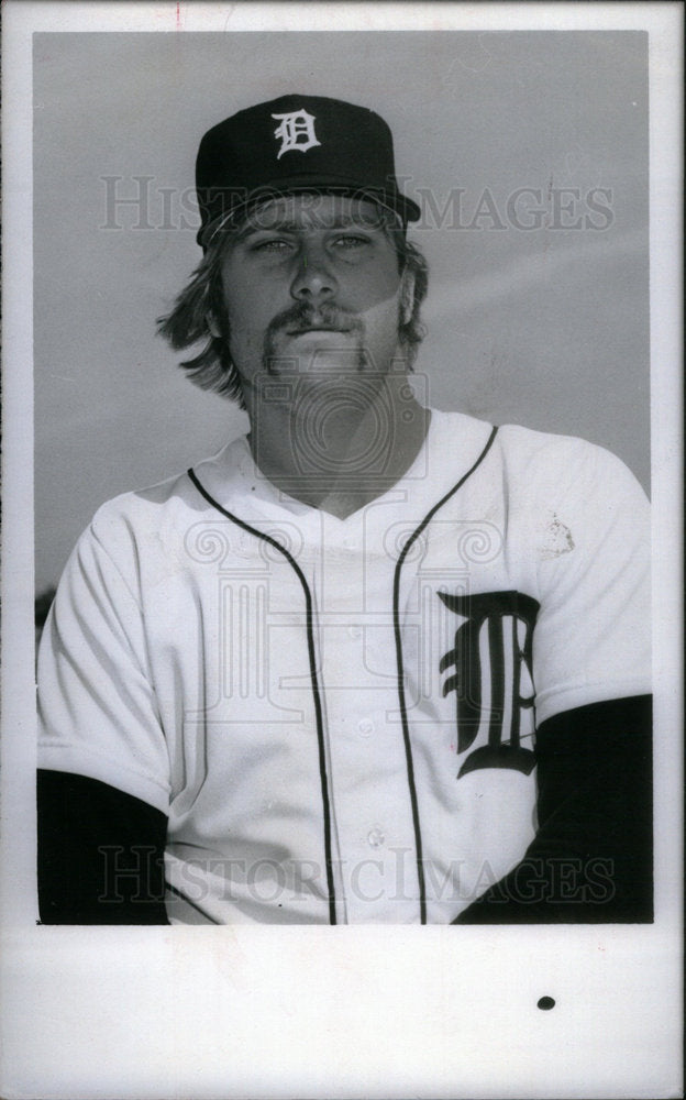 Press Photo Ed Glynn Detroit Tigers Pitcher - Historic Images