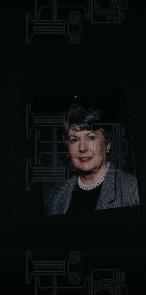 press photo Sally L. Fuger, Program Manager Electronic - Historic Images