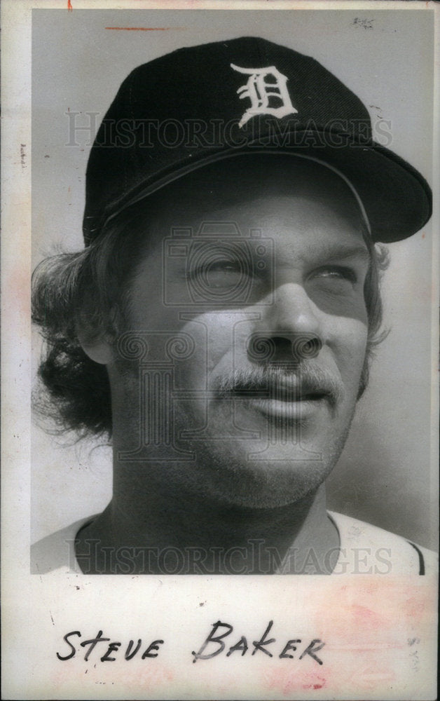 1979 Press Photo Steve Baker Detroit Tigers - Historic Images