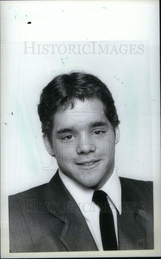 1985 Press Photo Shane Pfannes Troy - Historic Images