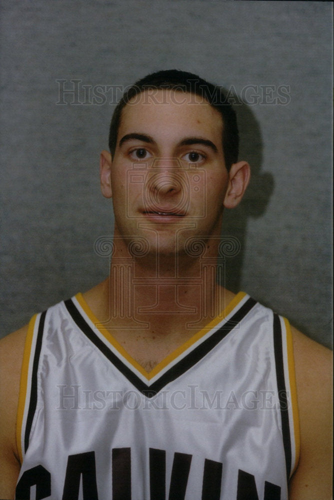 press photo Calvin basketball player - Historic Images