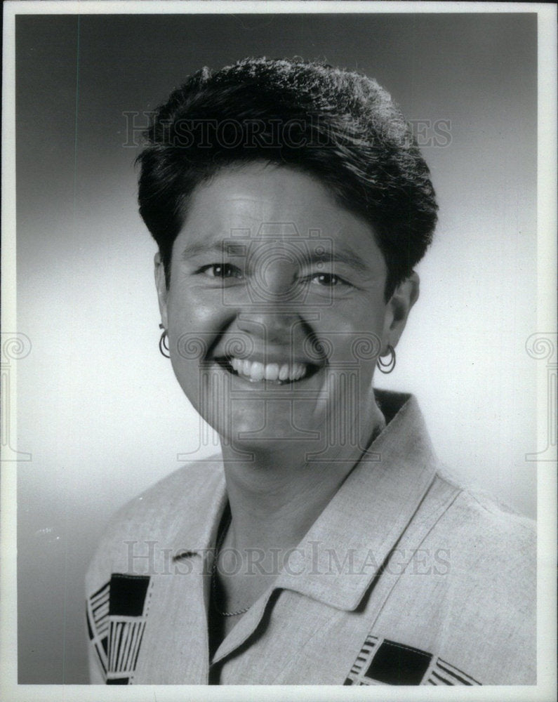 Press Photo Head Women&#39;s Basketball Coach Michigan - Historic Images