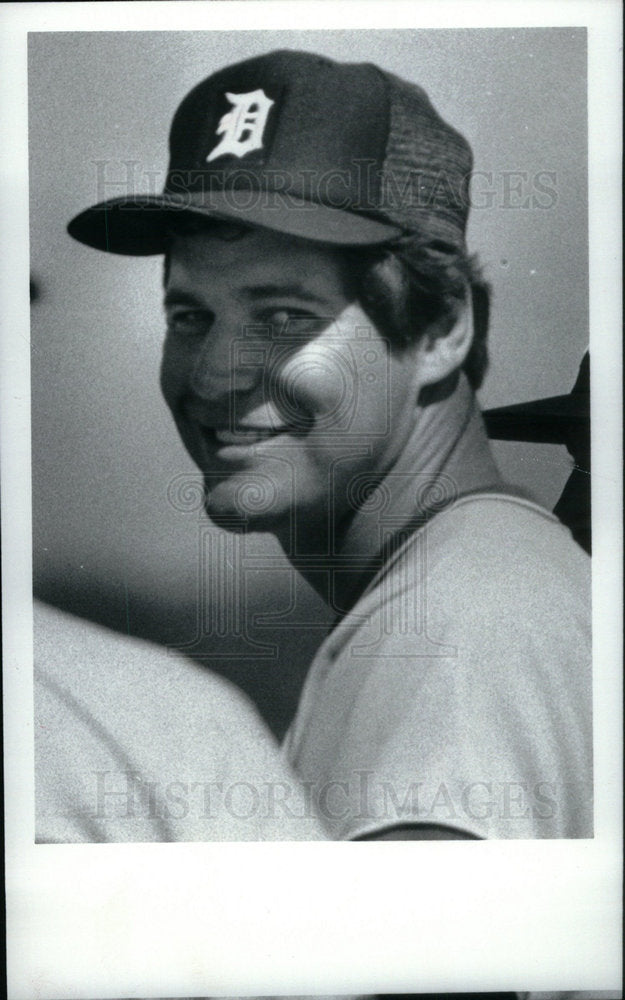 press photo Ralph Trevel Detroit Tigers player - Historic Images