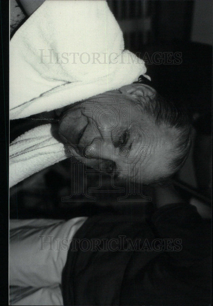 Press Photo Stefan Florescu Wheelchair Sports - Historic Images