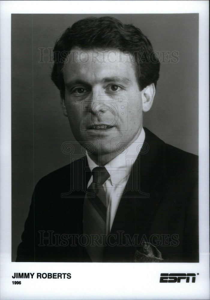 1996 Press Photo Jimmy Roberts ESPN - Historic Images