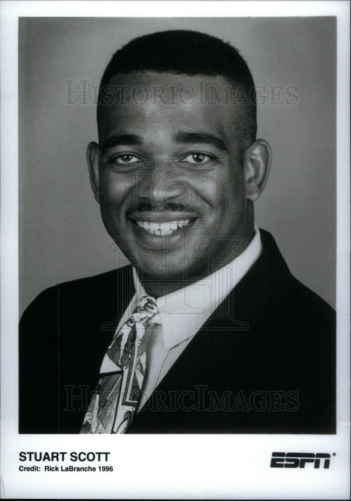 1996 Press Photo Stuart Scott - Historic Images
