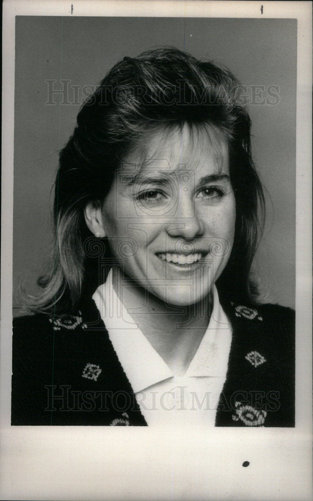 1988 Press Photo Mary Lillie-Cicerone,Marion Coach - Historic Images