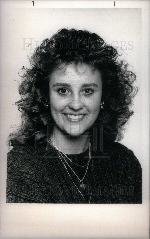 1988 Press Photo Jennifer Makuch/Basketball - Historic Images