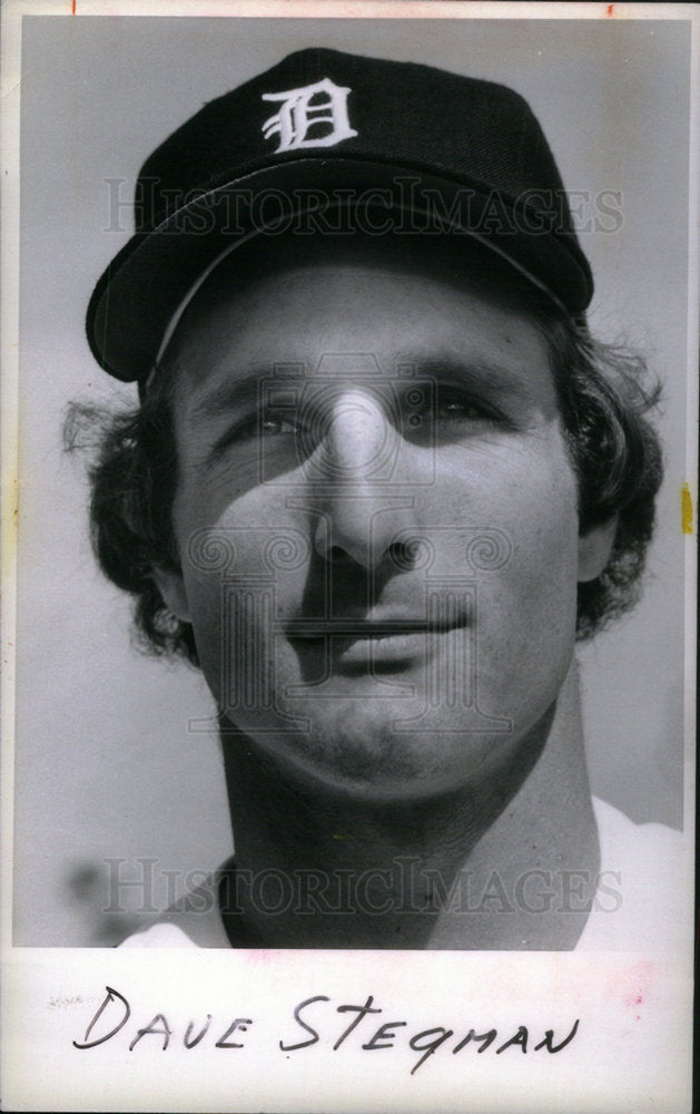 1979 Press Photo David Stegman Baseball outfielder - Historic Images