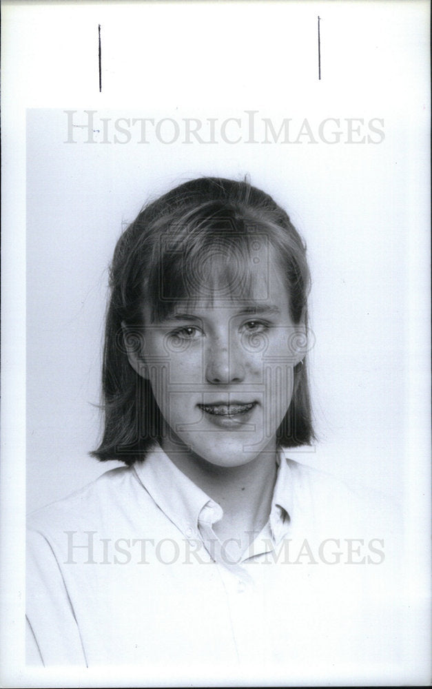 1991 Press Photo Stephanie Storen Marian - Historic Images