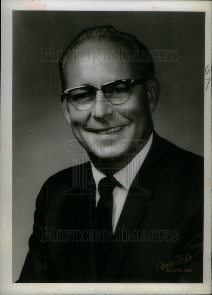 1966 Press Photo Vere E. McClement McCord Corp - Historic Images