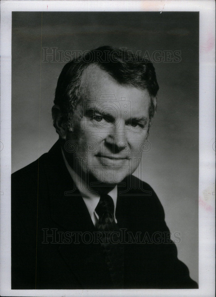 1986 Press Photo Jack McCandless/VP Gates Corporation - Historic Images