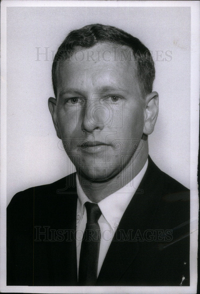 1967 Press Photo James A. McCaleb Geologist - Historic Images