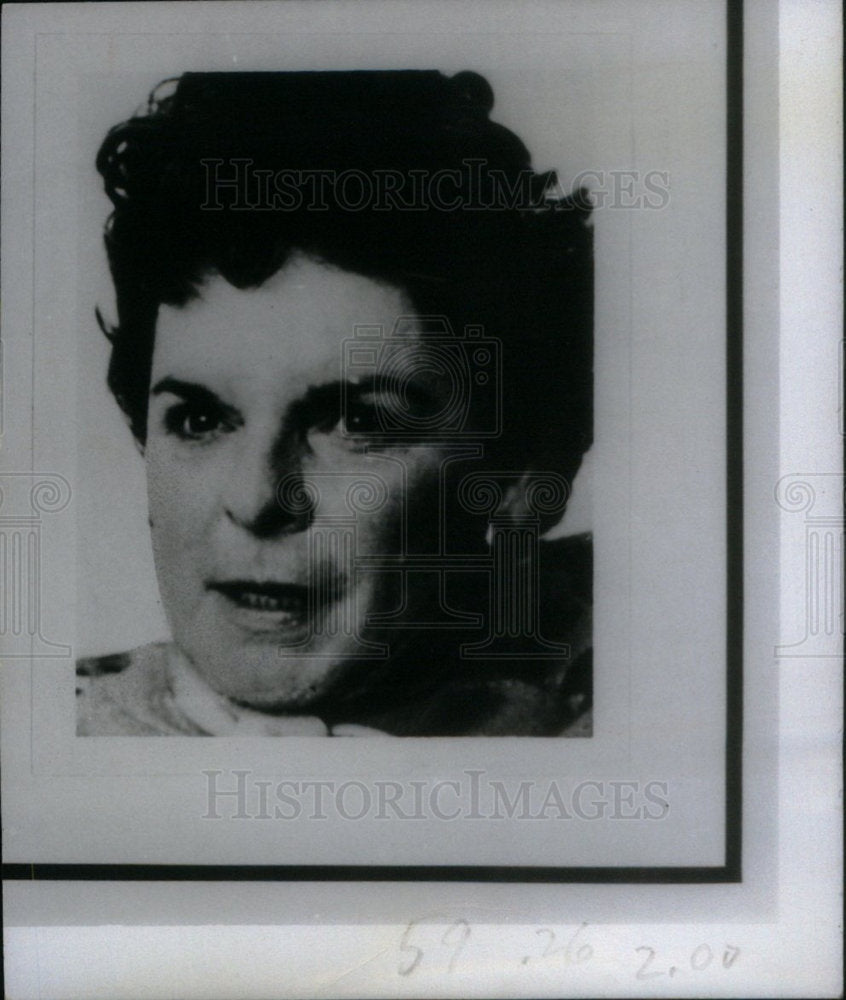 1974 Press Photo Mercedes McCambridge - Historic Images