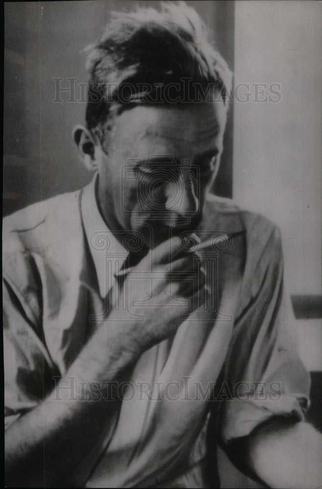 1938 Press Photo Marquis James Pulitzer Prize Winner - Historic Images