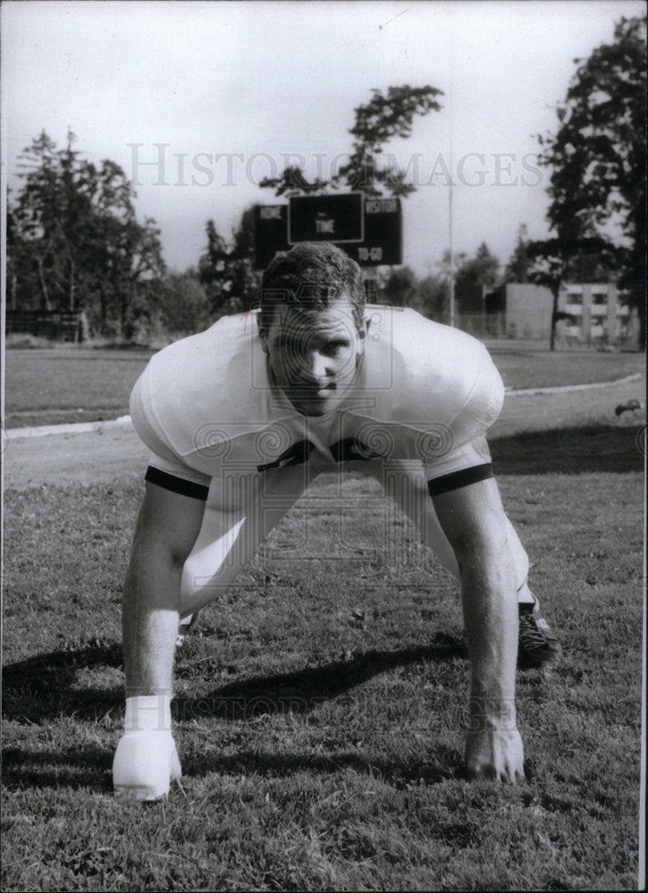 1969 Bob Hadlock, Detroit Lions Tackle - Historic Images