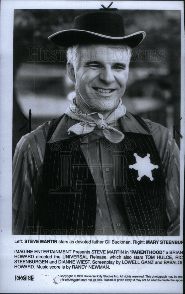 1992 Press Photo Steve Martin American Actor Parenthood - Historic Images