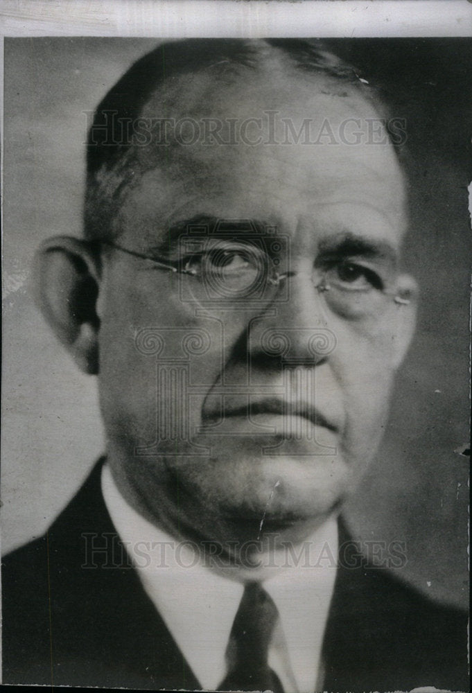 1939 Press Photo Rear Admiral James O Richardson - Historic Images