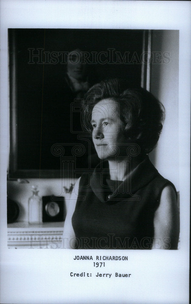 1971 Press Photo Joanna Richardson/Author - Historic Images