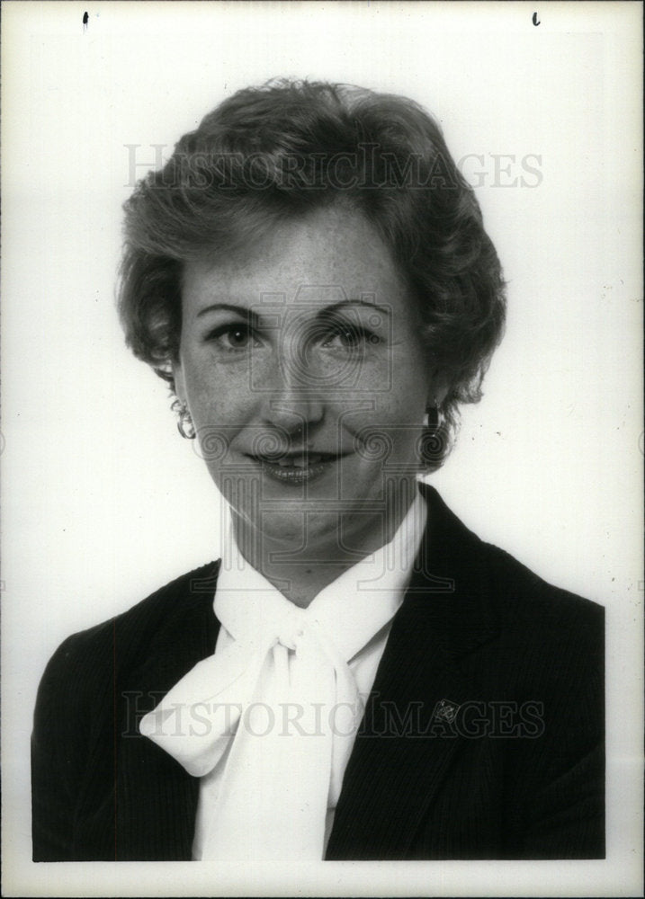 1985 Press Photo Diane Bliss/TV Executive - Historic Images