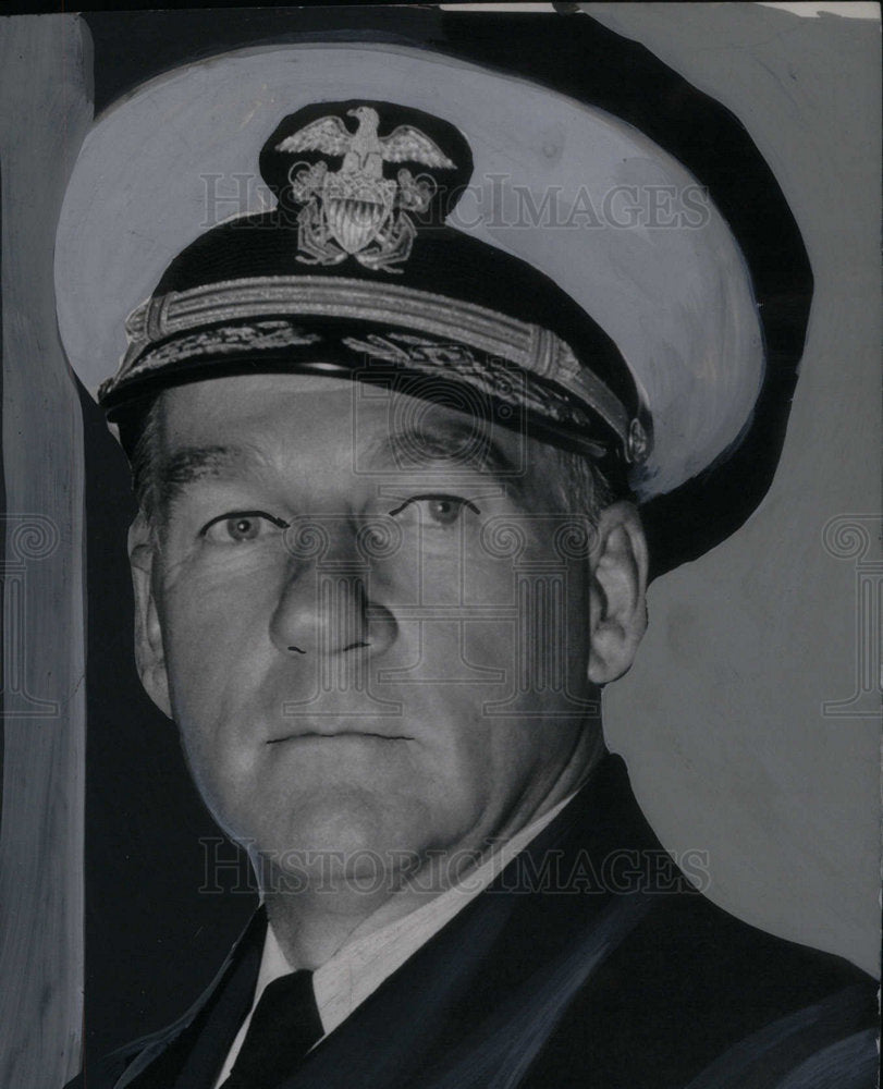 1948 Press Photo Admiral William H.P. Blandy US Navy - Historic Images