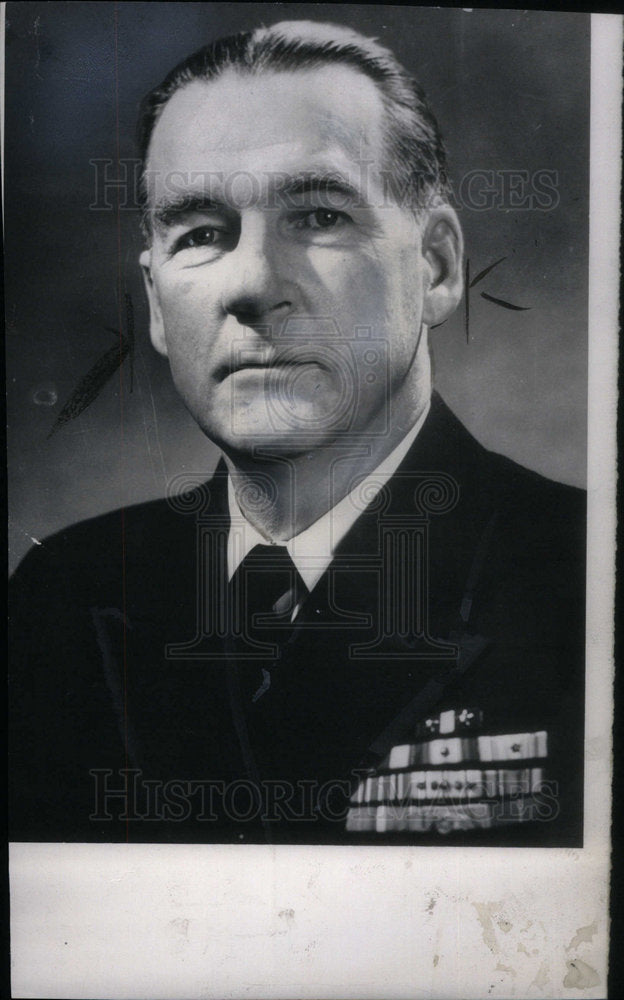 1948 Press Photo Rear Admiral William Blandy - Historic Images