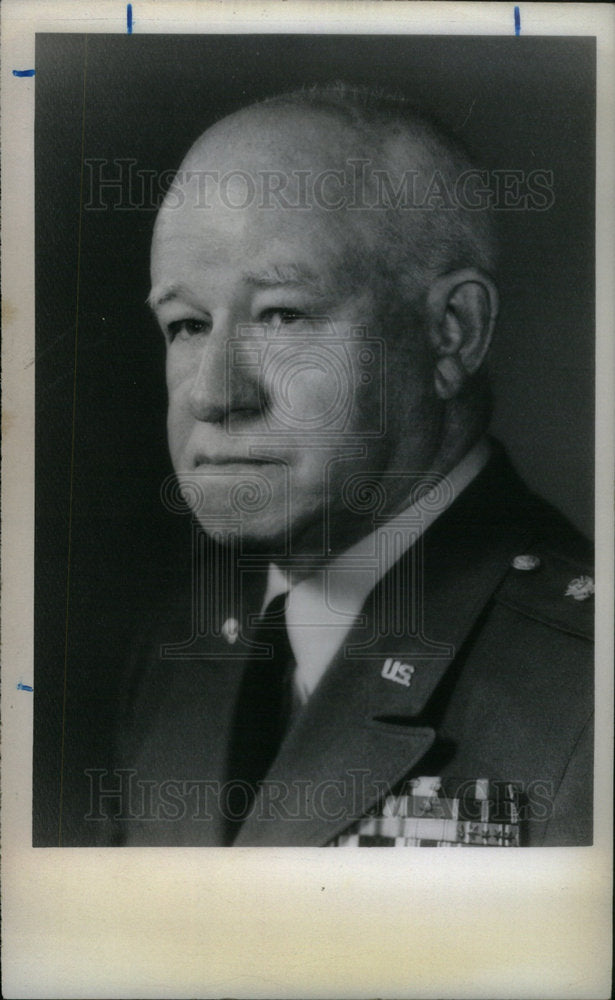 1991 Press Photo Omar Bradley US Army World War II - Historic Images