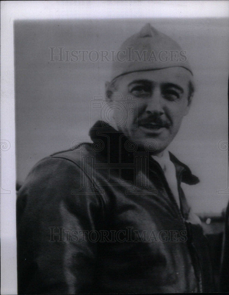 1943 Press Photo Warren Magnuson flagship Admiral - Historic Images