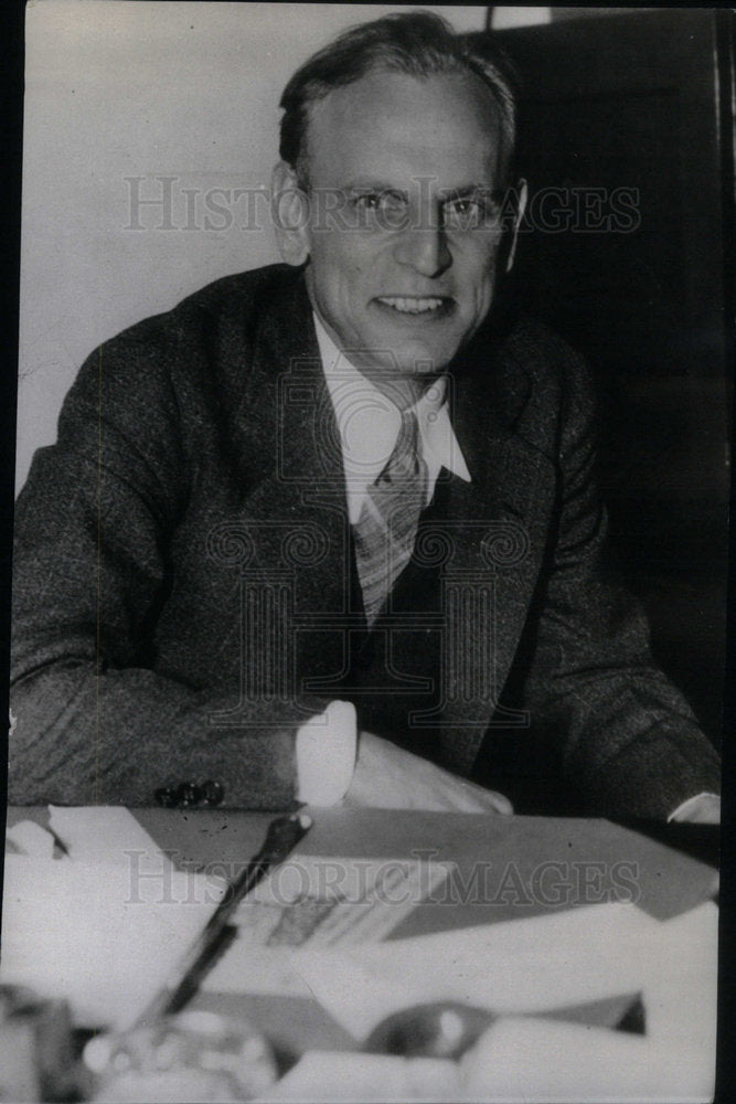 1935 Press Photo Landis Securites Exchange chairman - Historic Images