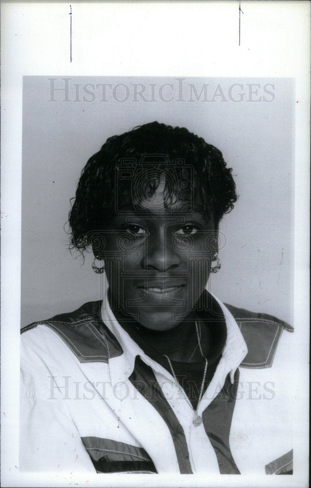 1991 Press Photo Tia Kemp Murray Wright school - Historic Images