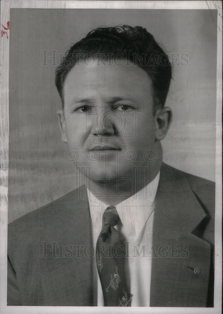 1954 Press Photo Jack M. Campbell Denver Executive - Historic Images