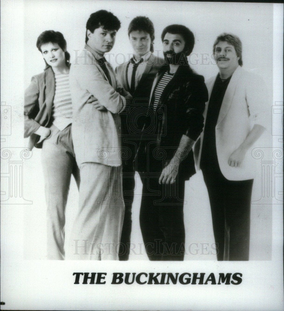 1985 Press Photo Singing Group The Buckinghams - Historic Images