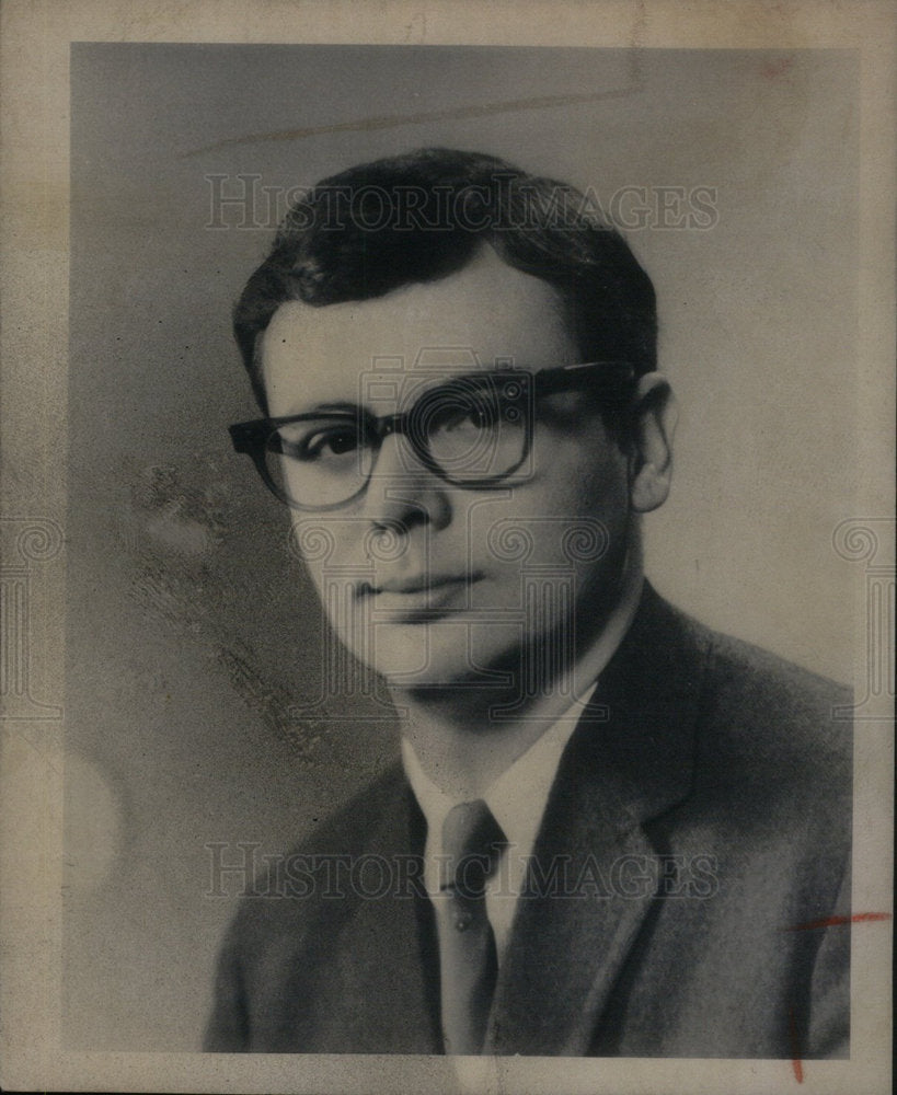 1968 Press Photo DU Faculty Professor Dr Joseph Campos - Historic Images