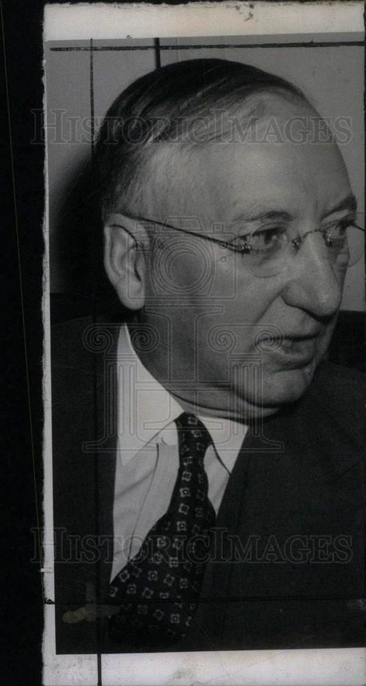 Press Photo Businessman Portrait Picture - Historic Images