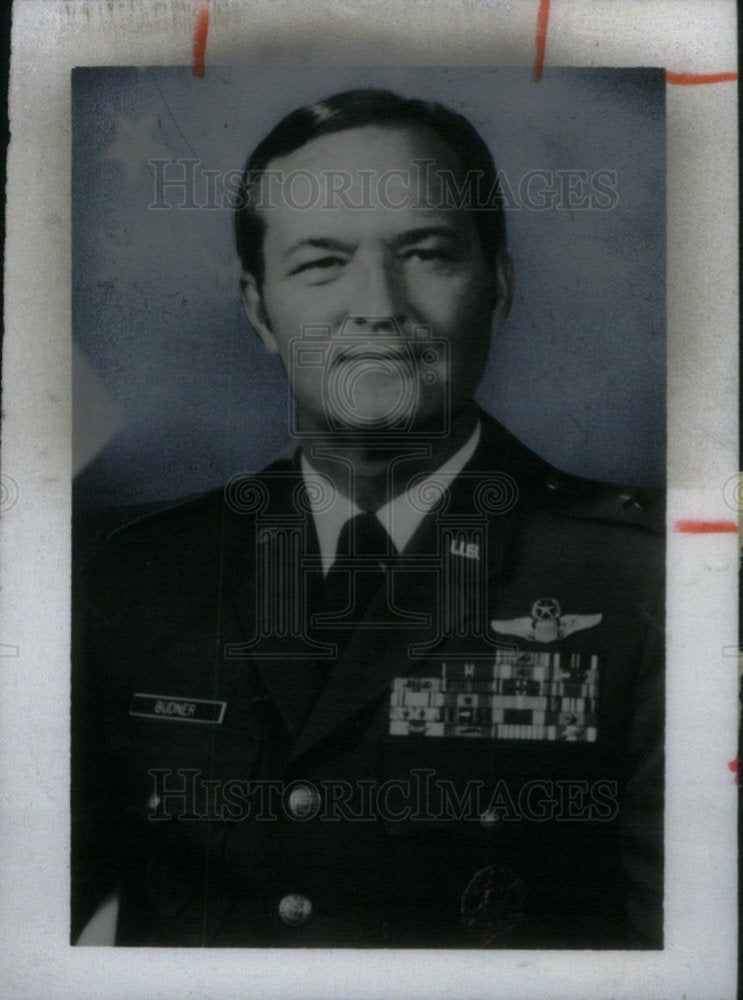 1978 Press Photo Brig. Gen. John R. Budner/Air Defense - Historic Images