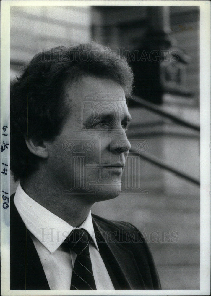 1980 Press Photo Legislative Candidate Burkhardt - Historic Images