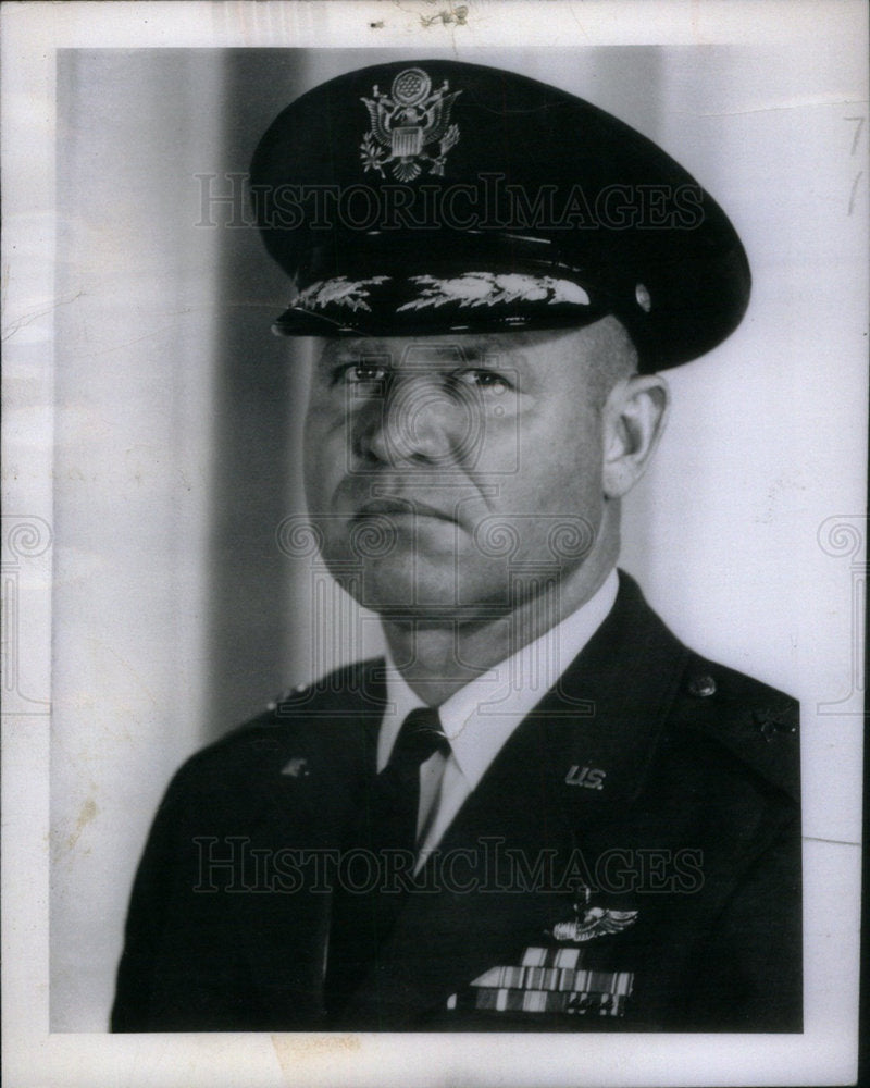 1967 Press Photo Air Force Brig. Gen. Archie M. Burke - Historic Images