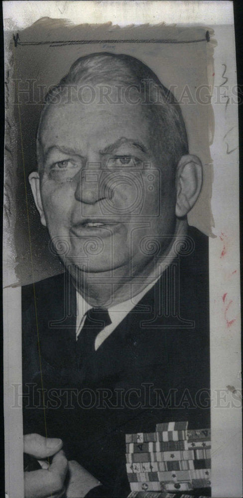 1959 Press Photo Admiral Arleigh Burke - Historic Images