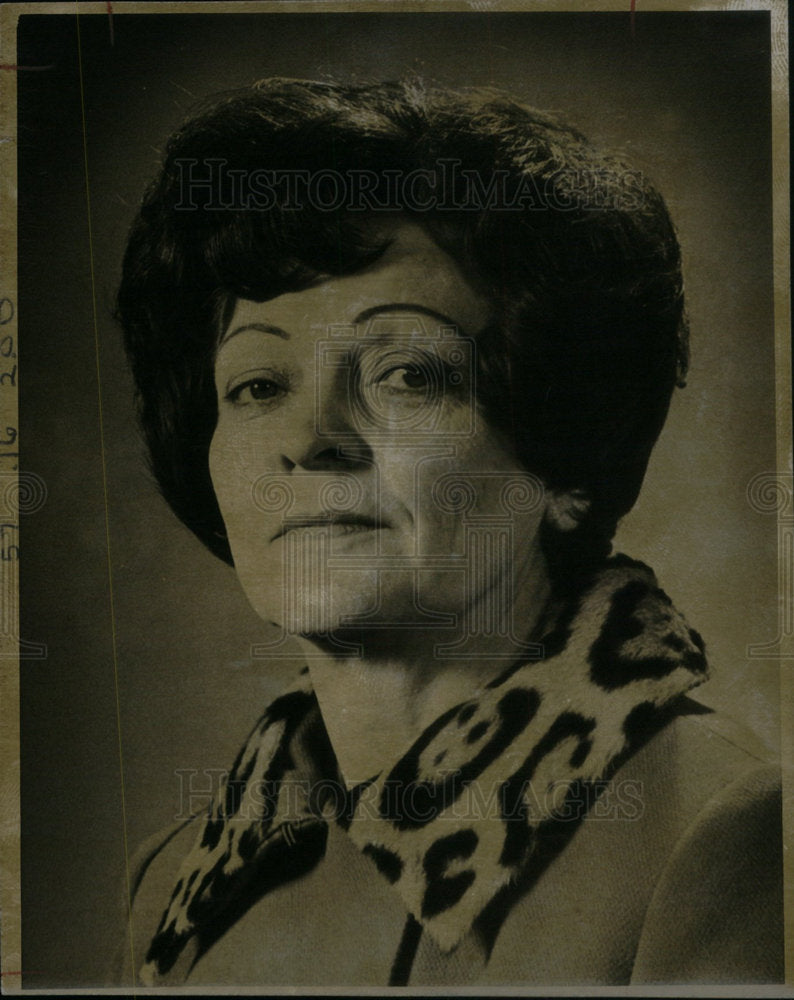 1973 Press Photo Marion Bushner councilwoman commerce - Historic Images