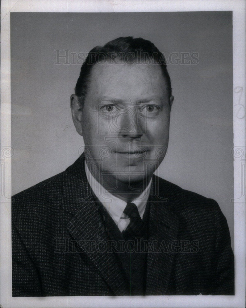 1967 Press Photo Notre Dame William Burke Dean Dean - Historic Images