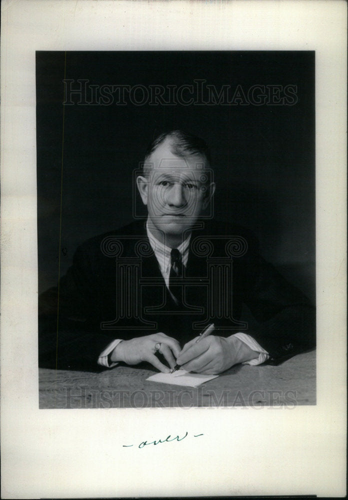 1942 Press Photo Sheriff Campbell Castle Rock Polo - Historic Images