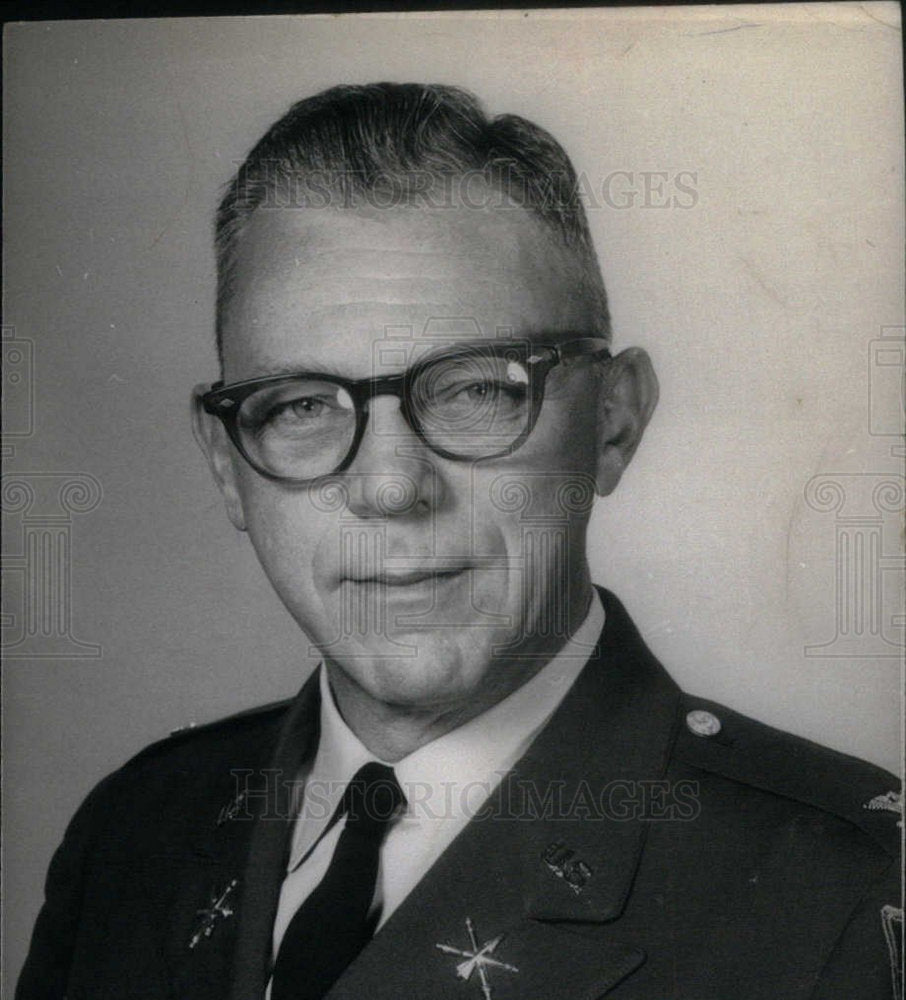 1968 Press Photo Golden David Danser Colo WYO Commander - Historic Images