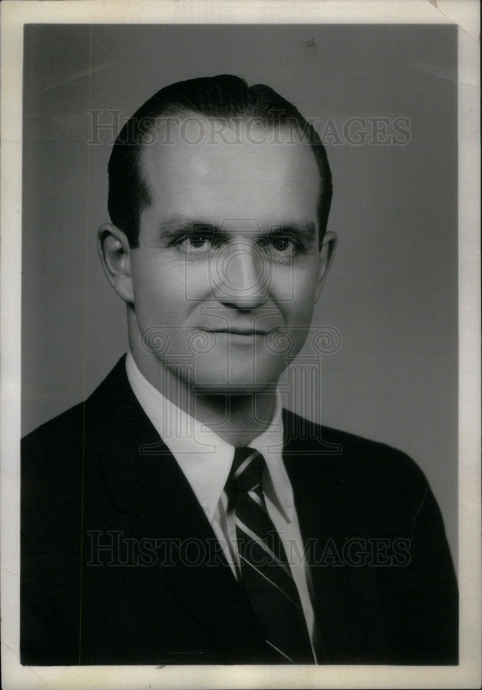 1968 Press Photo Cedric Filkins Chief New Zone - Historic Images