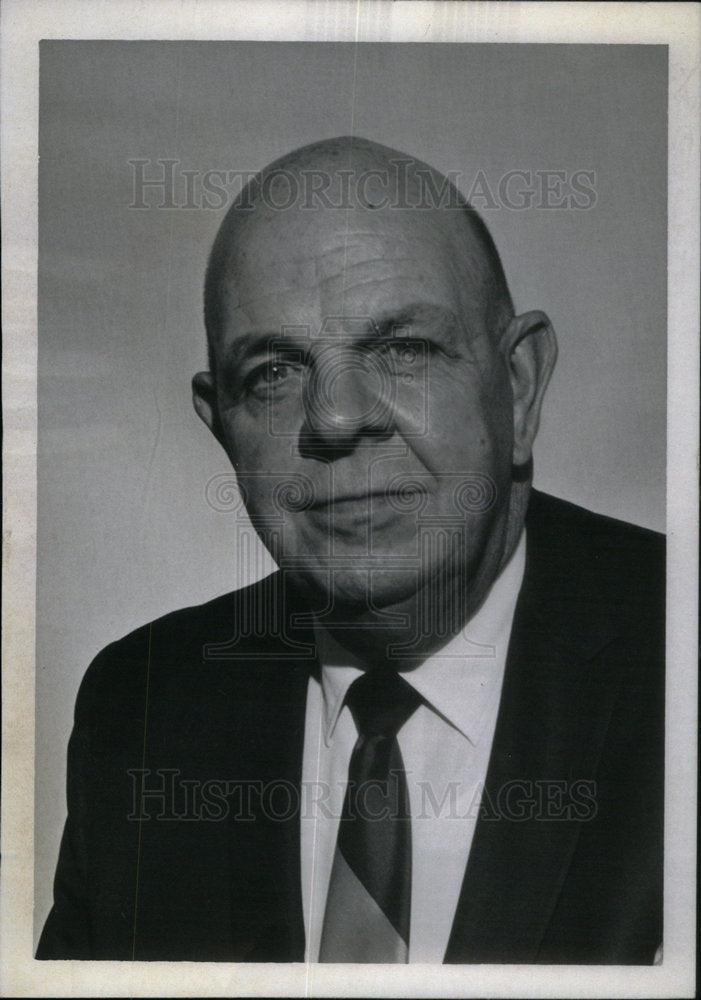 1969 Press Photo Colorado Flag Denver Ralph Collyer - Historic Images