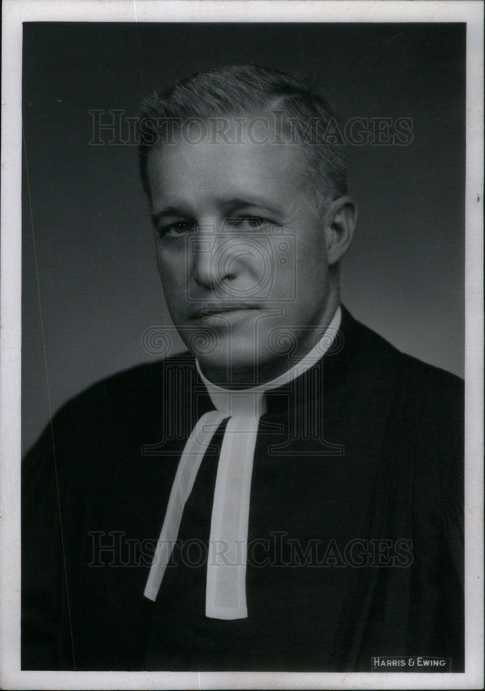 1971 Press Photo David Colwell Church Christ Moderator - Historic Images