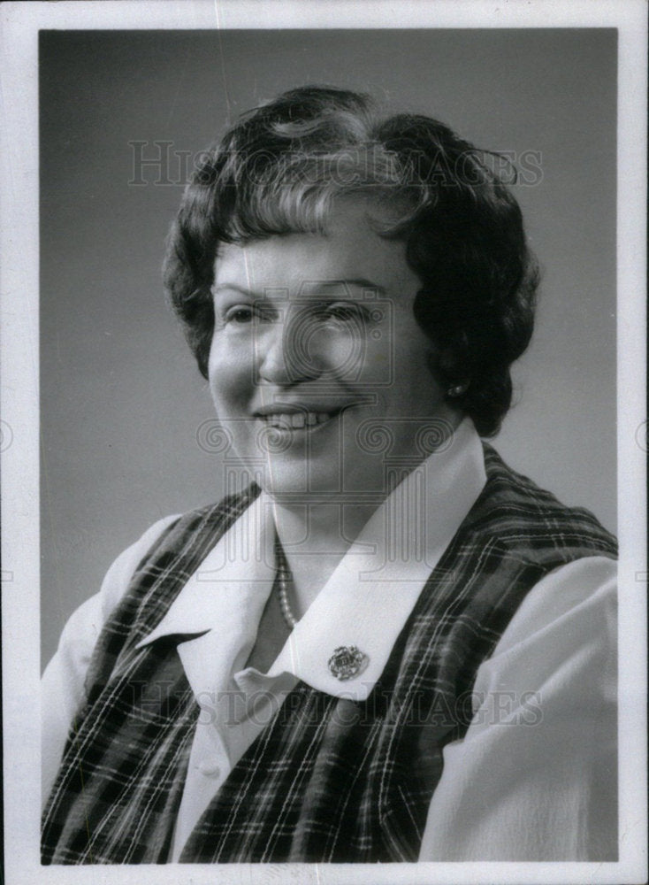 1975 Press Photo Hope Tanner Firkins State Bank Boulder - Historic Images