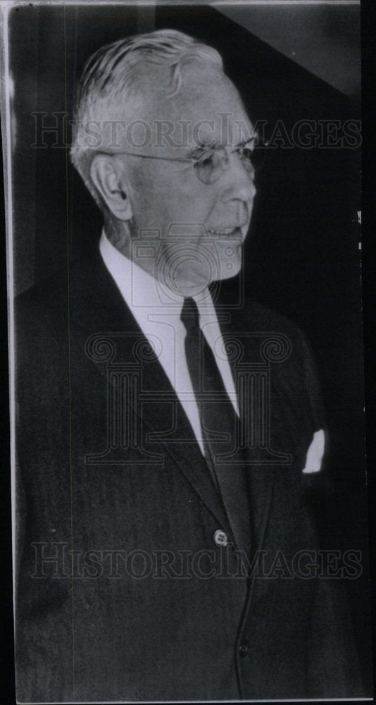 1962 Press Photo Businessman John McCone - Historic Images