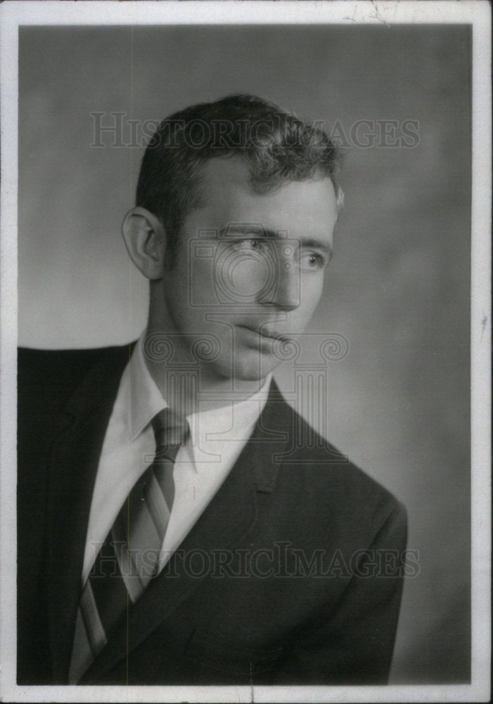 1970 Press Photo Durant Davidson Dem candidate State - Historic Images