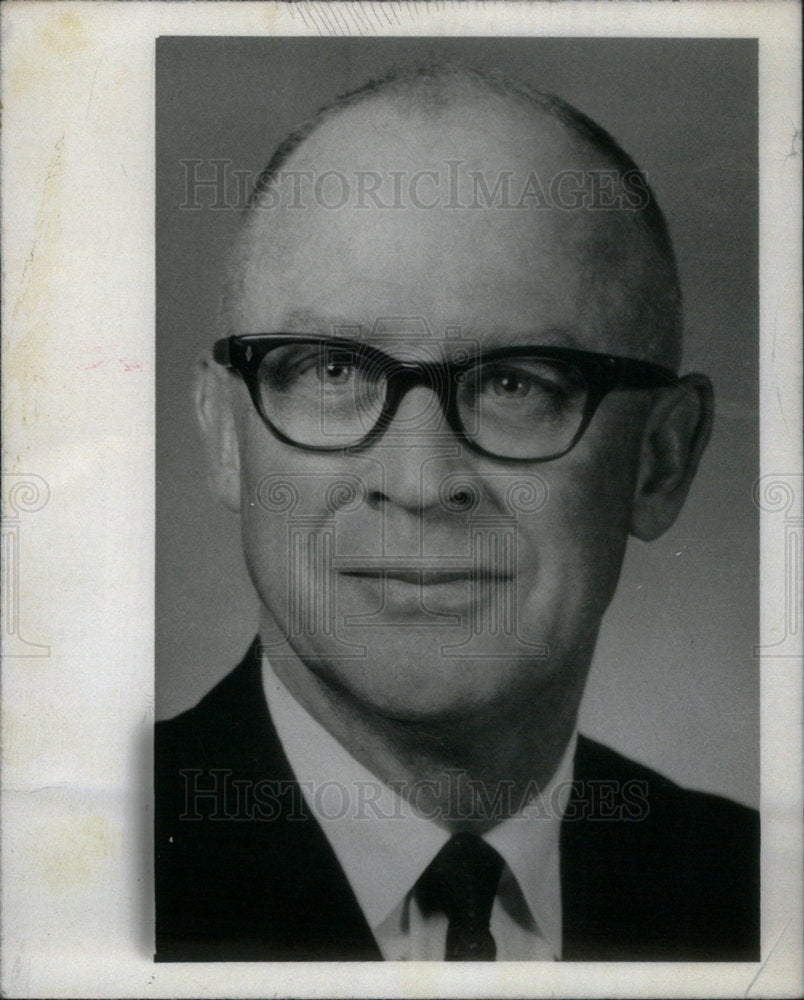 1967 Press Photo James Finch architect Broadmoor Hotel - Historic Images