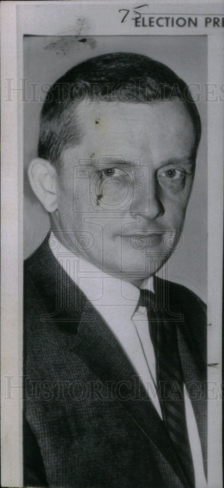 1962 Press Photo Paul Findley Republican Illinois Smile - Historic Images